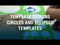 Alvin Circles and Ellipses Templates