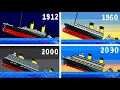 Lagu Titanic Sinks in 1912, 1960, 2000 \u0026 2030⚓️🚢 (8-BIT)