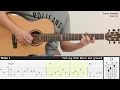Mystery of Love - Sufjan Stevens | Fingerstyle Guitar | TAB + Chords + Lyrics