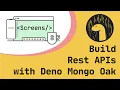 Build REST API with Deno MongoDB and Oak