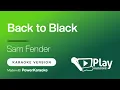 Download Lagu Sam Fender - Back to Black - Karaoke 🎤 PlayKaraoke Instrumental