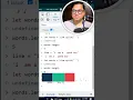 Day 5 Part 3 How to Count the number of words in a line using JavaScript