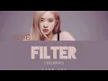 Download Lagu [AI COVER] ROSÉ - FILTER (Color Coded Lyrics)