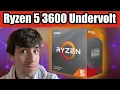 Undervolt your Ryzen 5 3600X for more FPS and Lower Temperature