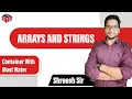 Container With Most Water Arrays Strings Leetcode 11 solution in Hindi gfg Solution in Hindi