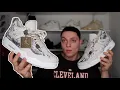 THESE RARE Air Jordan 4 Premium Snakeskin Review ON FOOT