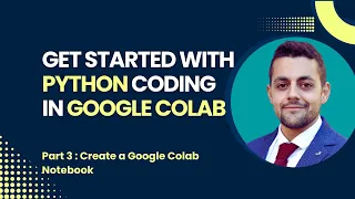 Get Started with Python Coding in Google Colab
