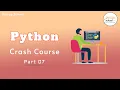 Python Crash Course Python Tutorial for Beginners with examples Part 7 Out 7