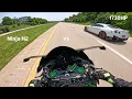 Ninja H2 VS 1 730HP ALPHA Built R35 GTR INSANE RACE