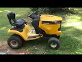 Why does my Riding mower leave streaks