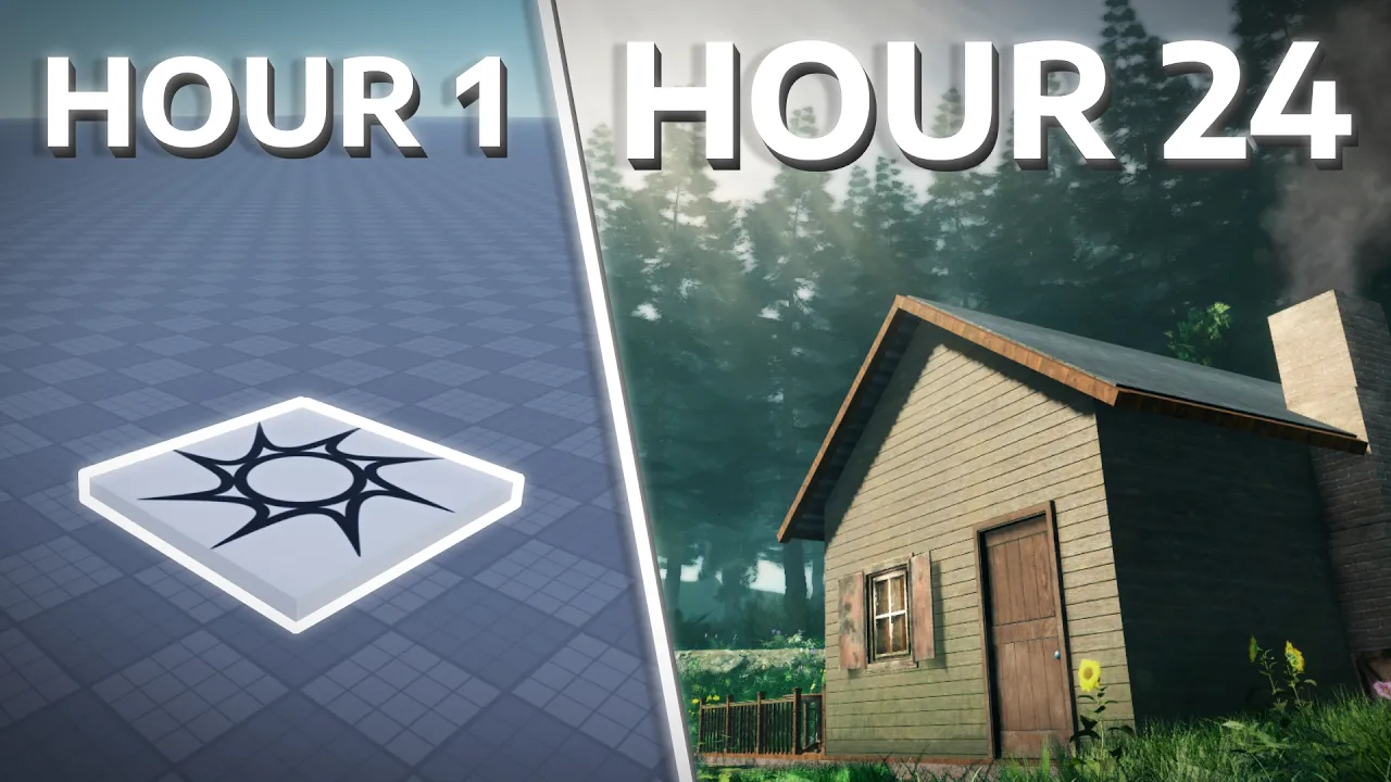 Can I Make a REALISTIC Roblox Game in 24 Hours: video thumbnail