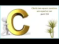 Check two square matrices are equal or not part-118