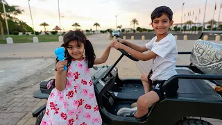 نواف يفاجئ لين و عبودي في الالعاب 