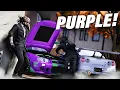 AKSI EPIC AKU REBUT PAKSA MOBIL SKYLINE R34 WARNA UNGU DARI GENGSTER GURUN!! - GTA V ROLEPLAY