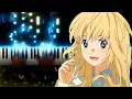 Download Lagu Your Lie in April OST - Again Piano Cover