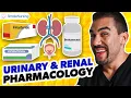 Pharmacology - BPH Bladder control Urinary meds for nursing RN PN NCLEX