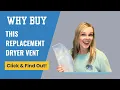 Dryer lint trap cleaned in minutes