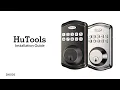 How to install Reset HuTools DKS01 Keyless Entry Door Lock