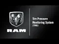 Tire Pressure Monitoring System How To 2020 Ram Classic 1500