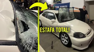 Del DESGUACE a ARREGLAR MI COCHE POR 20€ - RESCATO MI COCHE