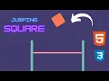 Cool Jumping Square Animation Tutorial HTML CSS