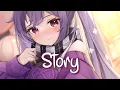 Download Lagu 「Nightcore」 Story - Trevor Daniel ♡ (Lyrics)