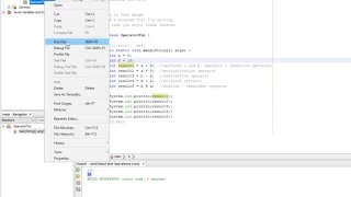 Java 1 - Lesson 2 Comments User Input and Arithmetic Operations