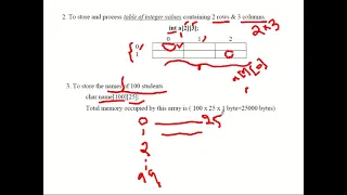 Module 3 - 2 Two dimensional array