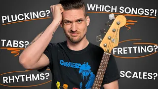 what to learn on bass in order