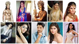 star plus mahabharata star cast u0026 real faces
