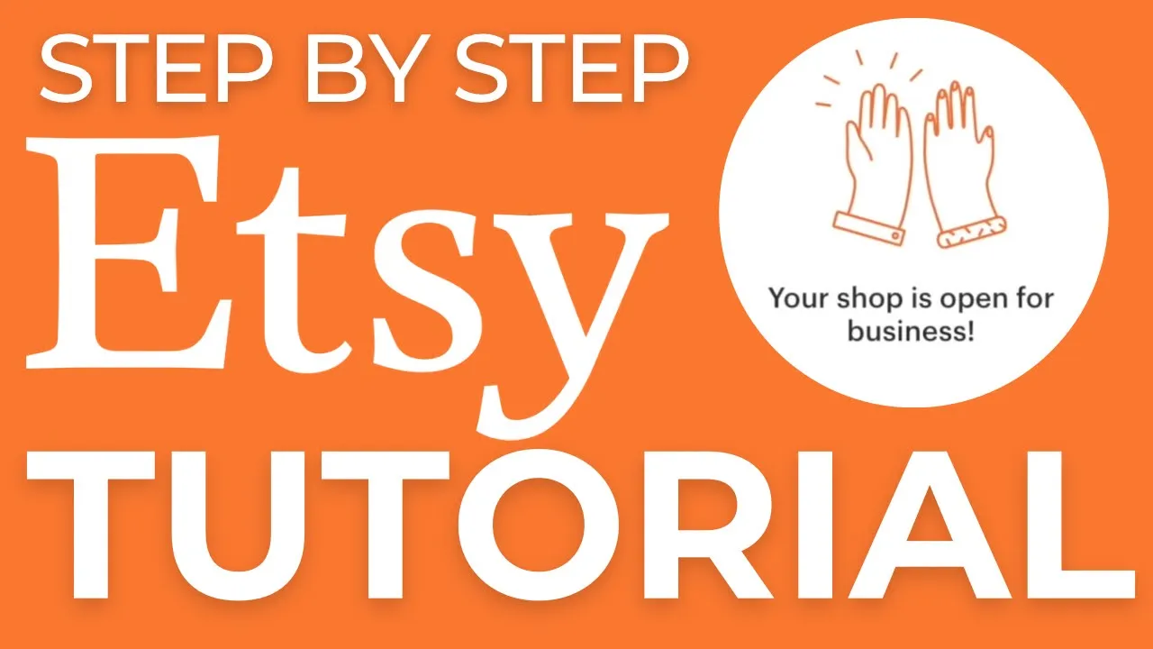 How To Start An Etsy Shop & Create Your First Listing (Etsy Store Setup Tutorial)