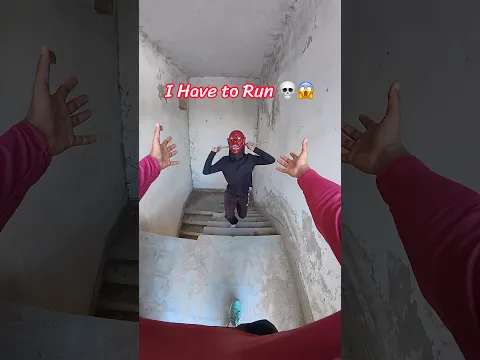 RUN !! No Chance ππ±#rishabhfreerun#ghost#parkour#scary#balloons#shorts#viral#1millionsubscribers
