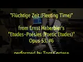 Haberbier's "Fleeting Time", performed by Tom Cortese