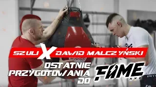 Szuli x Dawid Malczyński - ostatnie przygotowania do Fame MMA 3