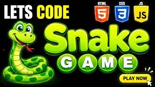 How to make snake game using html css and javascript snake game html css js make a snake game