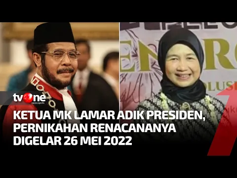 Ketua MK Anwar Usman Lamar Idayati, Adik Presiden Jokowi