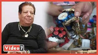 خنجر ومطاوي وسبح    شوف شعبان عبد الرحيم محتفظ في صندوقه بإيه دندنها
