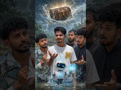 Pani me Se Robot ne Khazana Kyu Nikala Fir kya Hua😨💔|| WATCH TILL END || #shorts #youtubeshorts
