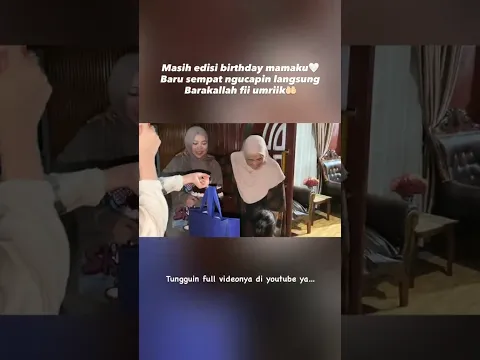 #shortsselfiyamma kejutan untuk mama