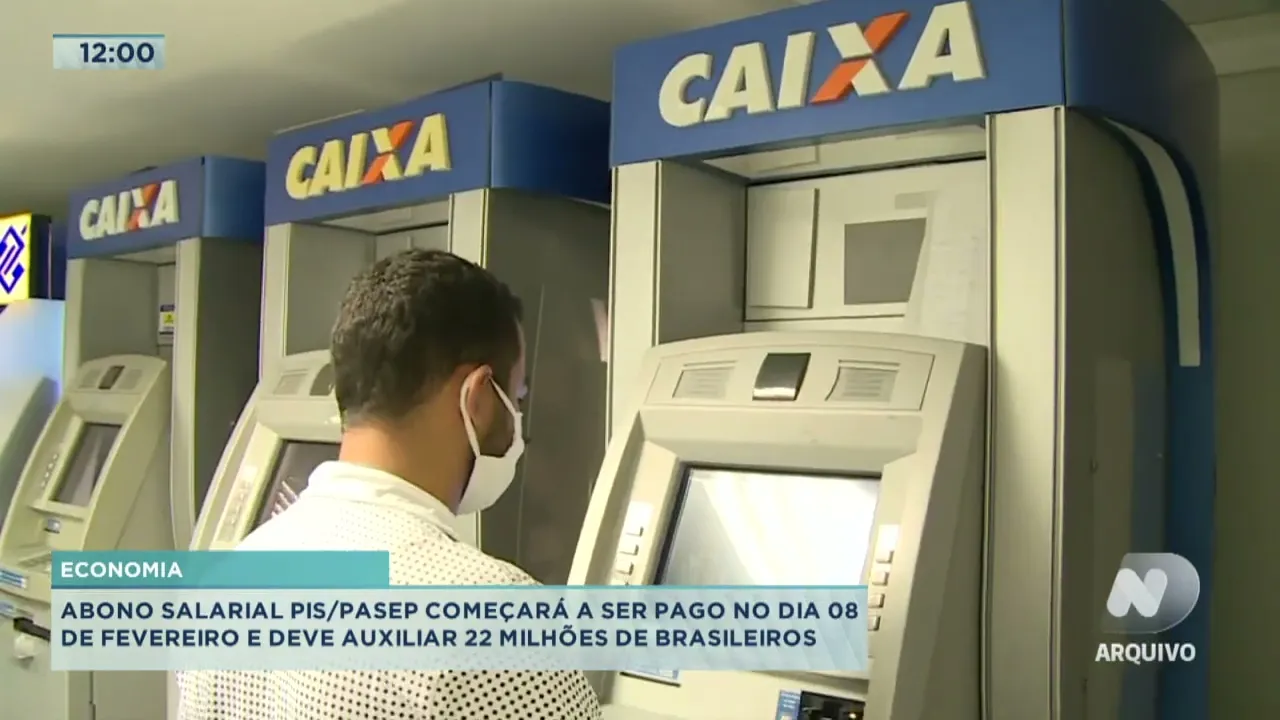 Pis-Pasep começará a ser pago no dia 08 de fevereiro