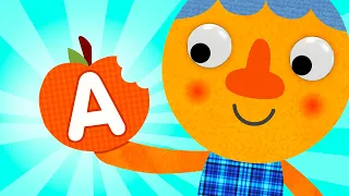 A Is For Apple Fun Alphabet Song For Preschool Noodle Pals 