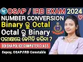 COMPUTER Binary to Octal and Octal to Binary Conversion just in 2 seconds ll Osap irb exam 2024