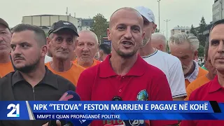 NPK “Tetova” feston marrjen e pagave në kohë! MMPT e quan propagandë politike
