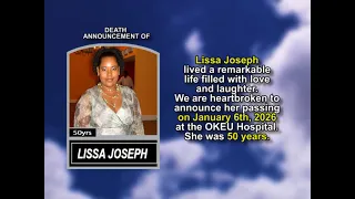 Lissa Joseph Short Obituary