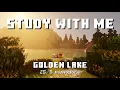 Study with Me in Minecraft Golden Lake Pomodoro Timer