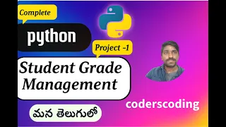 Python Project 01 Student marks grading Management coderscoding8772