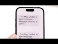 How To FIX Message Blocking On iPhone