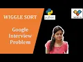 WIGGLE SORT Leetcode Simplified Solution