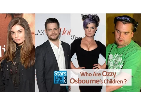 Download MP3 Who Are Ozzy Osbourne's Children ? [3 Daughters And 3 Sons] | Black Sabbath Singer