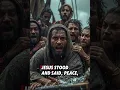 Download Lagu Jesus Calms the Storm ⛈️✝️ Power of Faith | #BibleShorts #Jesus #Christian